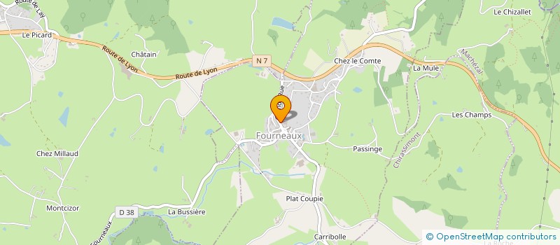 localisation de l'entreprise MADAME SARAH DELAUZUN  FOURNEAUX