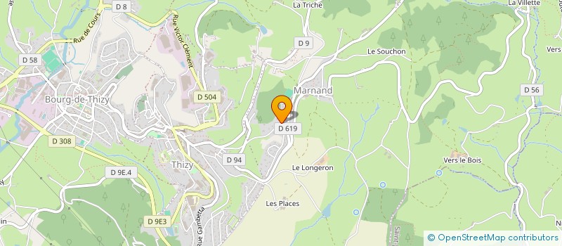 localisation de l'entreprise MADAME SARAH DELECOURT  THIZY-LES-BOURGS