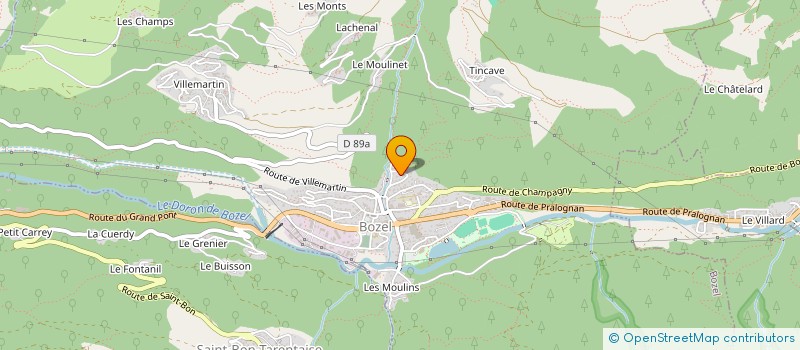 localisation de l'entreprise MADAME SARAH DEMOLY  BOZEL