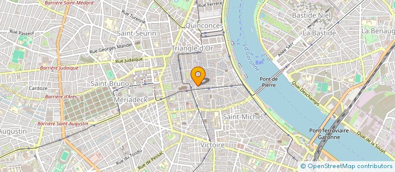 localisation de l'entreprise MADAME SARAH DENIEL  BORDEAUX