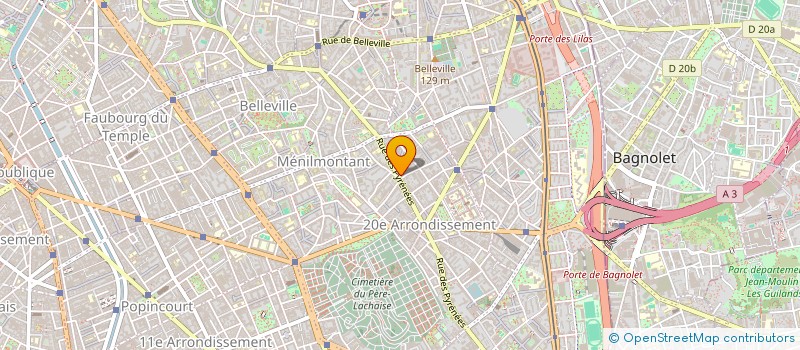 localisation de l'entreprise MADAME SARAH DERAT  PARIS