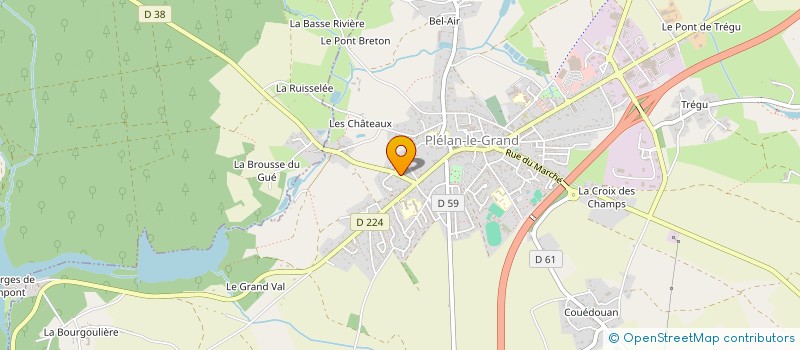 localisation de l'entreprise MADAME SARAH DESAUTELS-CARR  CHANTEPIE