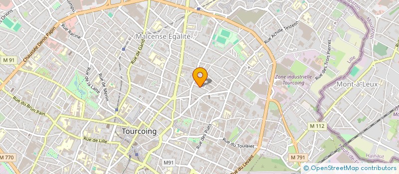 localisation de l'entreprise MADAME SARAH DESHAYES à TOURCOING
