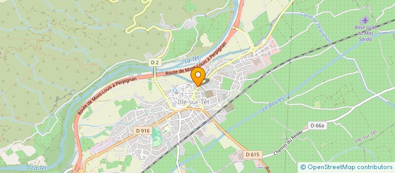 localisation de l'entreprise MADAME SARAH DESSENS  ILLE-SUR-TET