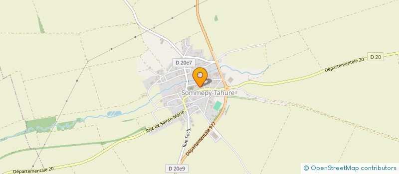 localisation de l'entreprise MADAME SARAH DEZOTHEZ  SOMMEPY-TAHURE