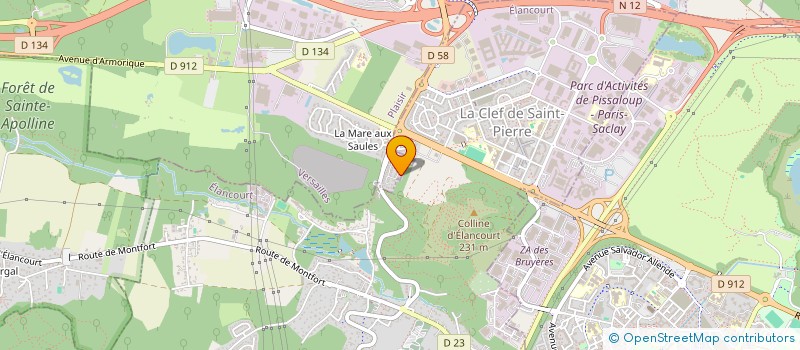 localisation de l'entreprise MADAME SARAH DHANE  PLAISIR