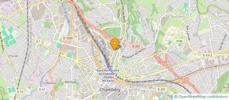 localisation de l'entreprise MADAME SARAH DIDELON  CHAMBERY