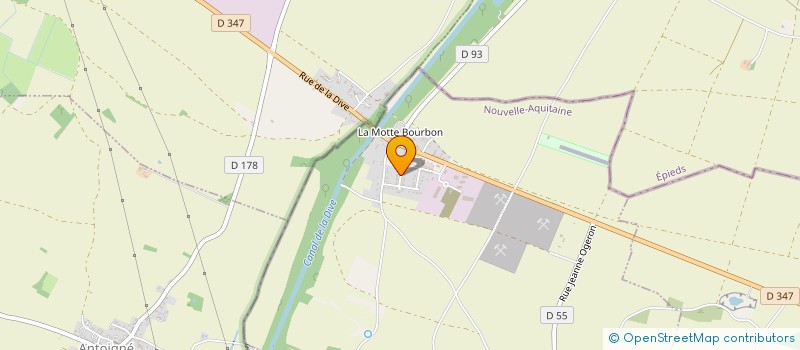 localisation de l'entreprise MADAME SARAH DIGUET à POUANCAY