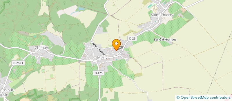 localisation de l'entreprise MADAME SARAH DIOURI  MERFY