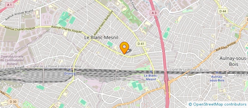 localisation de l'entreprise MADAME SARAH DISAKALA à LE BLANC-MESNIL