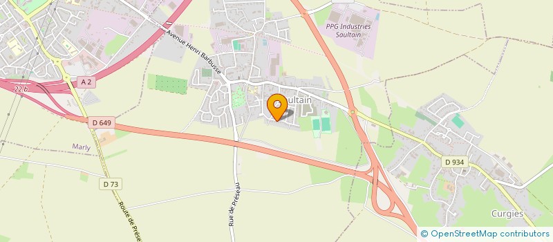 localisation de l'entreprise MADAME SARAH DOENSEN  SAULTAIN