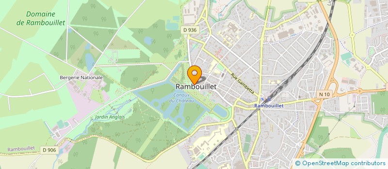 localisation de l'entreprise MADAME SARAH DORKELD  RAMBOUILLET