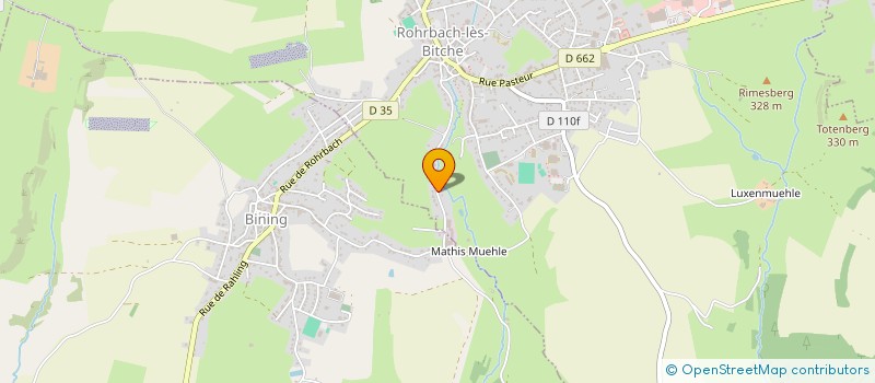 localisation de l'entreprise MADAME SARAH DORY  BETTING