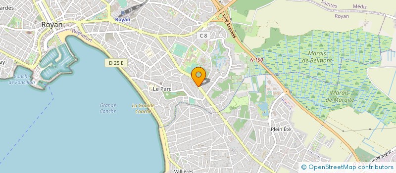 localisation de l'entreprise MADAME SARAH DOS SANTOS  ROYAN