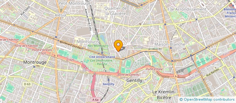 localisation de l'entreprise MADAME SARAH DOSSO  PARIS