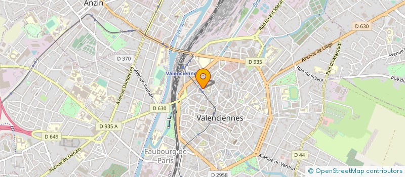 localisation de l'entreprise MADAME SARAH DOUCHY à VALENCIENNES