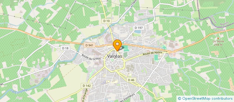 localisation de l'entreprise MADAME SARAH DOUTRELIGNE à VALREAS