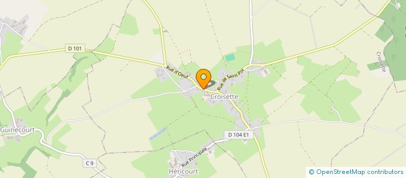 localisation de l'entreprise MADAME SARAH DREES  BEAUVOIS