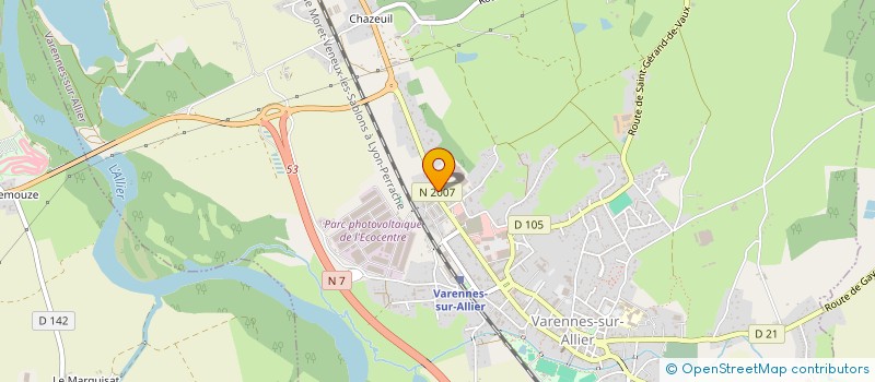 localisation de l'entreprise MADAME SARAH DRIOUCHE à VARENNES-SUR-ALLIER