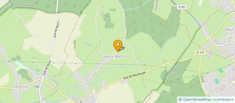 localisation de l'entreprise MADAME SARAH DUBOIS  VIEUX-MESNIL