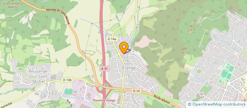 localisation de l'entreprise MADAME SARAH DUBOZ  THIONVILLE