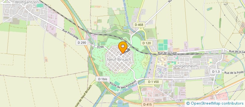 localisation de l'entreprise MADAME SARAH DUGGER  ALGOLSHEIM