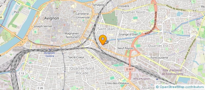 localisation de l'entreprise MADAME SARAH DUMOND à AVIGNON