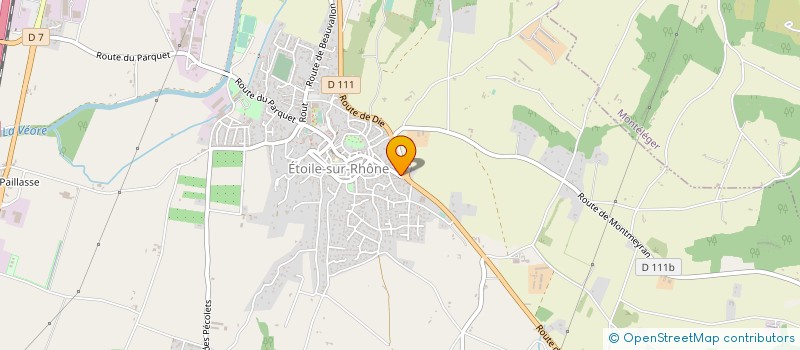 localisation de l'entreprise MADAME SARAH DUNAUD  MONTMEYRAN