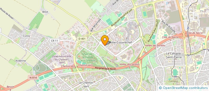 localisation de l'entreprise MADAME SARAH DUPLAINE  CAEN