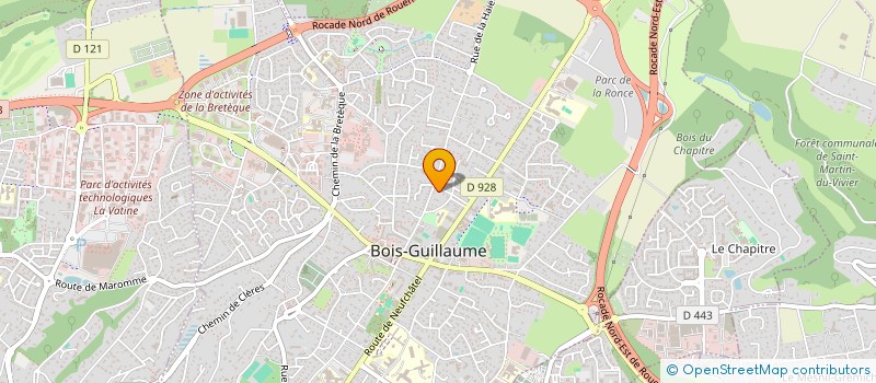 localisation de l'entreprise MADAME SARAH DUPUIS à BOIS-GUILLAUME