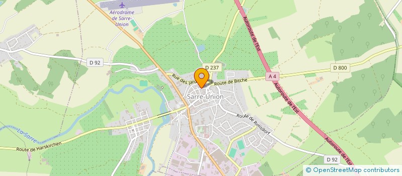 localisation de l'entreprise MADAME SARAH DUQUESNOY  HERBITZHEIM