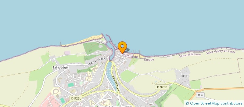 localisation de l'entreprise MADAME SARAH DURAND  SAINT-VALERY-EN-CAUX