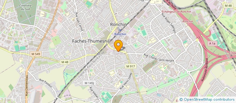 localisation de l'entreprise MADAME SARAH DUTHOIT  RONCHIN