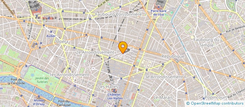 localisation de l'entreprise MADAME SARAH DUVERGER  PARIS