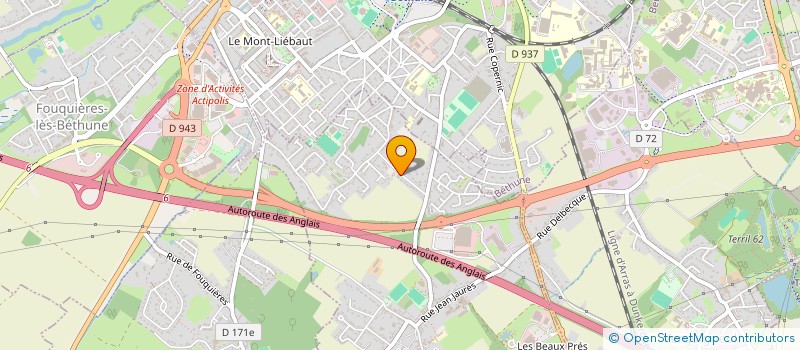 localisation de l'entreprise MADAME SARAH EDWARCZYK  VERQUIN