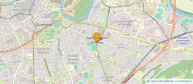 localisation de l'entreprise MADAME SARAH EL BEKRI  SAINT-MARTIN-D'HERES