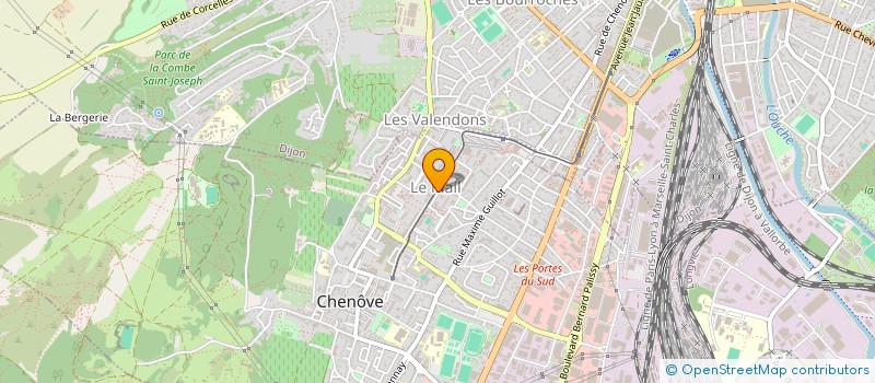 localisation de l'entreprise MADAME SARAH EL BIYADI  CHENOVE