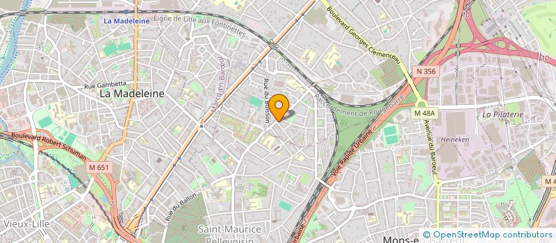 localisation de l'entreprise MADAME SARAH EL MILIANI à MARCQ-EN-BARŒUL