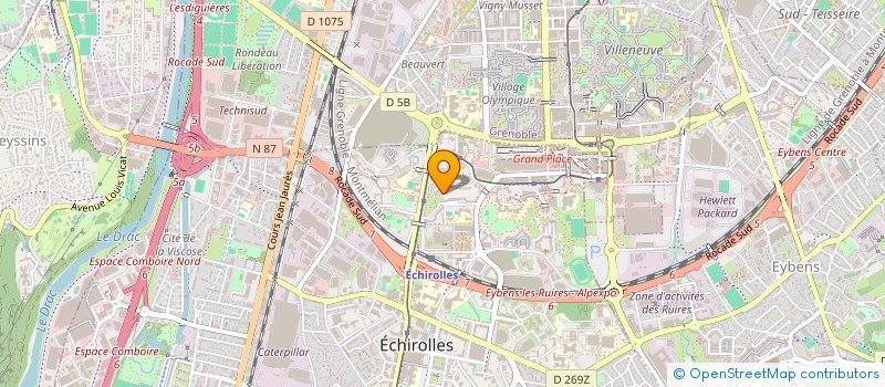 localisation de l'entreprise MADAME SARAH EL OUARDANI à GRENOBLE