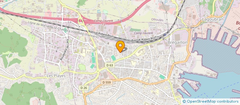 localisation de l'entreprise MADAME SARAH EMTIL à LA SEYNE-SUR-MER