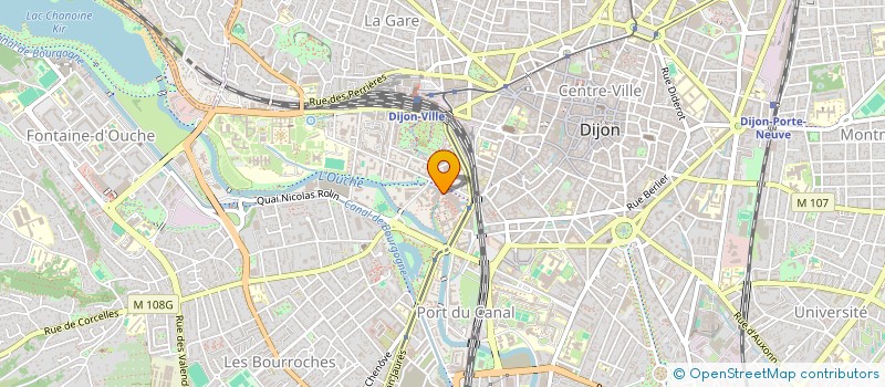 localisation de l'entreprise MADAME SARAH ERROUANE  DIJON