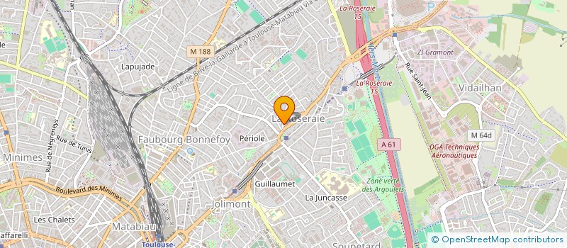 localisation de l'entreprise MADAME SARAH ESCAPAT  TOULOUSE