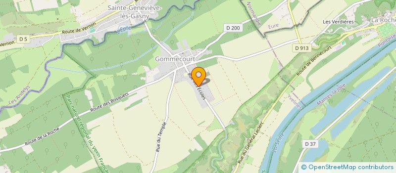 localisation de l'entreprise MADAME SARAH ETAVARD  GOMMECOURT