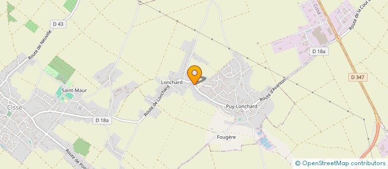 localisation de l'entreprise MADAME SARAH ETIENNE  MAISONNEUVE