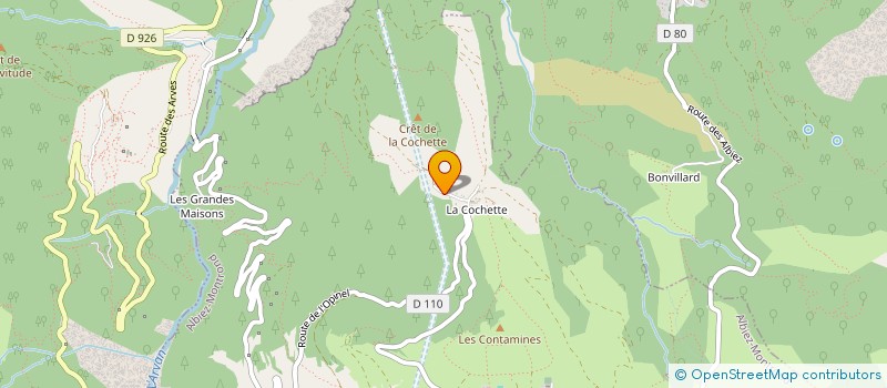 localisation de l'entreprise MADAME SARAH FASAN  ALBIEZ-MONTROND