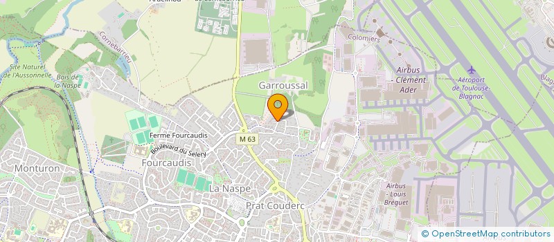 localisation de l'entreprise MADAME SARAH FATNA ATIGUI à COLOMIERS