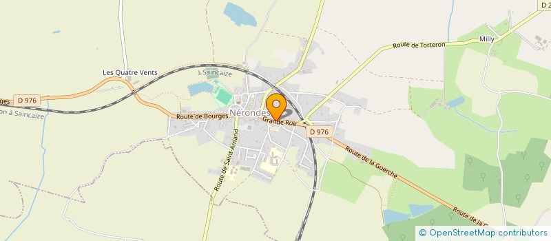 localisation de l'entreprise MADAME SARAH FAYON  NERONDES