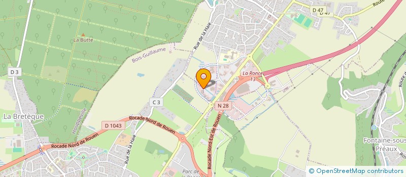 localisation de l'entreprise MADAME SARAH FERAY à BOIS-GUILLAUME