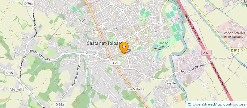localisation de l'entreprise MADAME SARAH FERRE à CASTANET-TOLOSAN