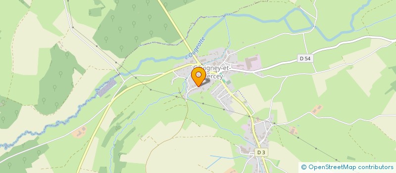 localisation de l'entreprise MADAME SARAH FIVEL  GEVIGNEY-ET-MERCEY